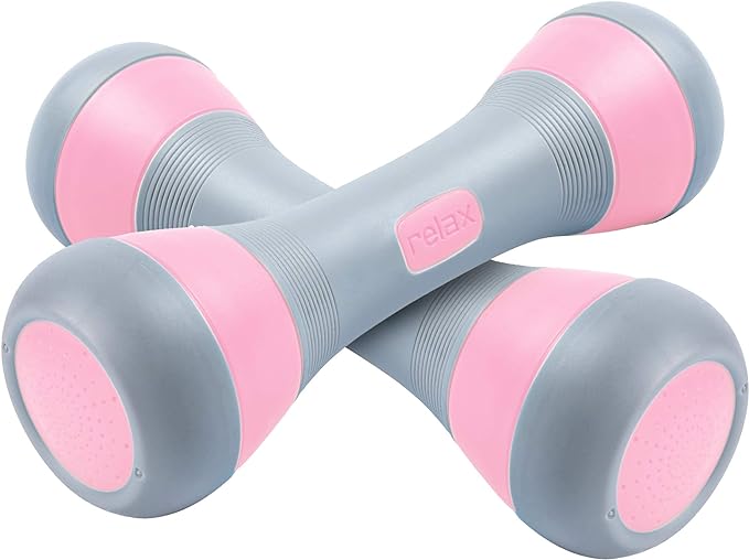 Nice C Adjustable Dumbbells Weights, Neoprene All-in-1 Options, Non-Slip, All-Purpose, Home, Gym, Office