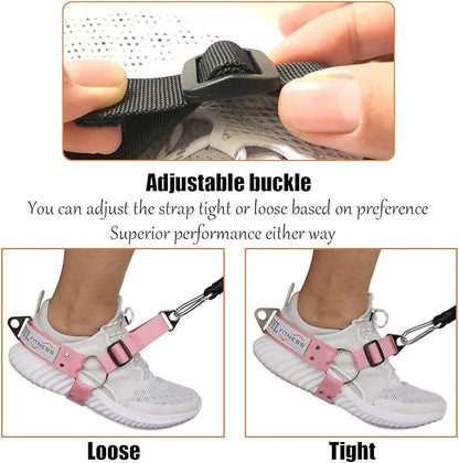 SYL Fitness Glute Workout Kickback Strap – Booty Building and Workout Trainer – Home and Gym Leg Resistance Booty Bands for Cable Machines