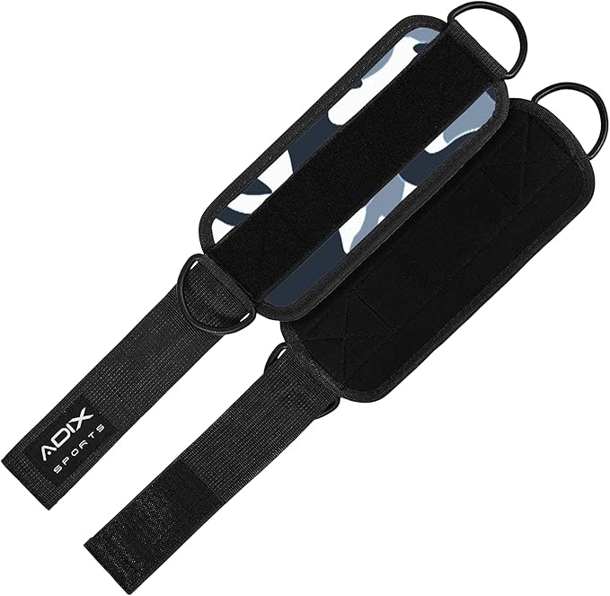 Pair of Ankle Straps for Cable Machines Padded