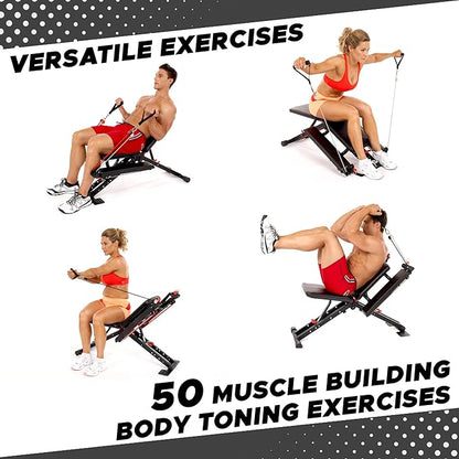 Compact Design, Home Gym, Versitiale Exercises, Workout Equipment, Fitness Equipment