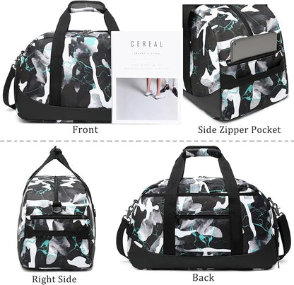 Duffle Bag for Boy Teens Athletic Bag for Sports Gym Bag with Shoe Compartment, Teen Boys Gymnastics Bag Carry On Weekender Travel Bag