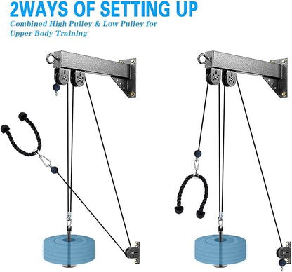 Wall Mounted LAT Pulldown Machines with LAT Pulldown