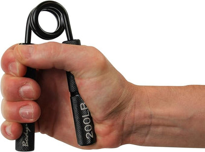 Body-Solid Billet Aluminum Grip Strength Trainer - Aloy Steel Coil Springs Hand Gripper for Strength Training - Enhance Your Grip Strength and Hand Grip