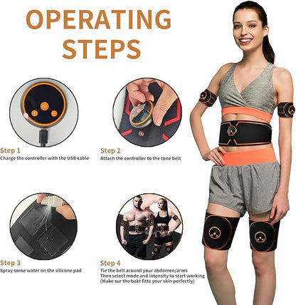 ABS Stimulator, Ab Machine, Abdominal Toning Belt Muscle