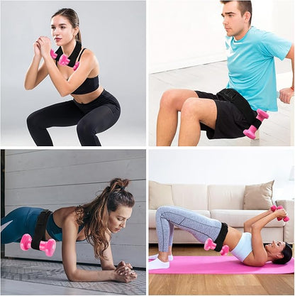 Hip Thrust Belt - Booty Belt for Hip Thrust for Dumbbells, Kettlebells, Plates, Hip Thrust Belt with Slip-Resistant Padding for the Gym, Home and Workouts