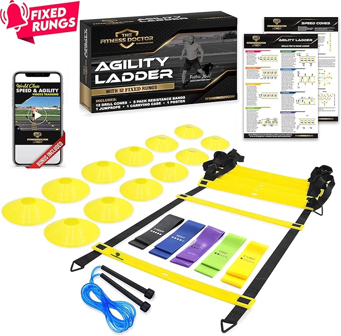 Best Ladder Agility and Speed Training Equipment Set