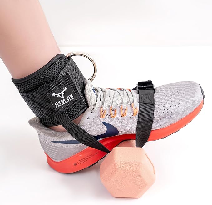 Dumbbell Foot Attachment,Ankle Strap for Dumbbells and Cable Machine Women,Feet Weight Lifting,Feet Dumbbell Attachment,Tibialis Trainer,Cable Kick Back Ankle Straps