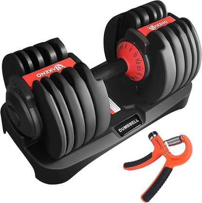 15 Weight in 1 Adjustable Dumbbell 53LB （24kg/53lb）