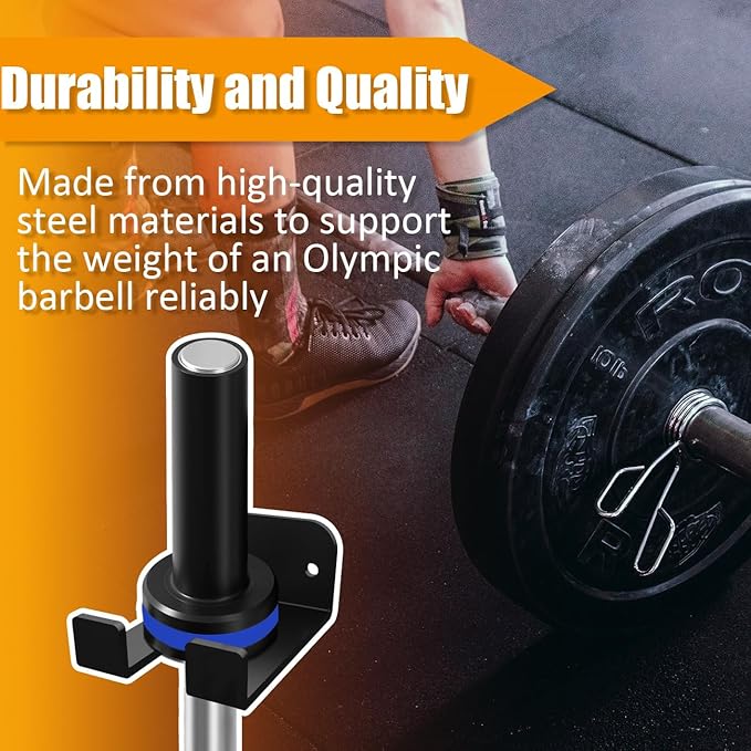 Home Gym Accessories Organization Storage Rack Equipment For Home 8 Hook Wall Hanger Display Gear Barbells Resistance Bands Jump Ropes Lifting Belt Hanger Accessories Hardware Included