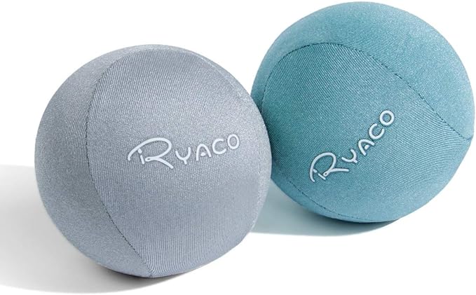 Ryaco Stress Balls for Adults & Kids, Squeeze Balls for Hand Therapy, Relief Anxiety Stress Ball, Physical Therapy Fidget Stress Ball, Hand Exercise Ball for Grip Strength, Tri-Density Stress Balls