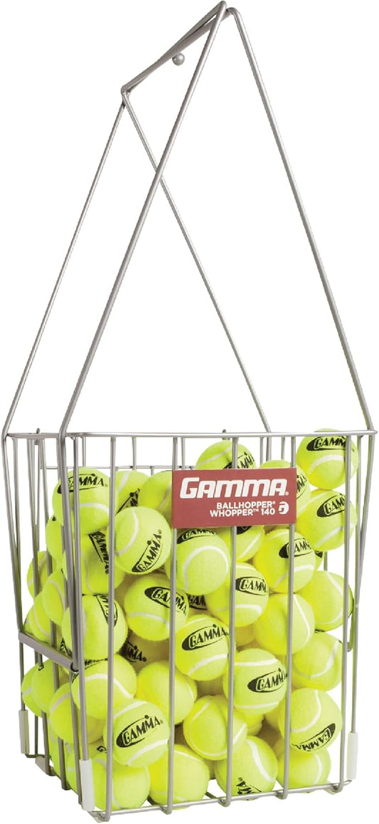 GAMMA Tennis Ball Hopper, Tennis Hopper for Easy Pick Up, Carrying, and Storage, Durable, Convenient, Heavy-Duty Construction in Multiple Sizes and Colors