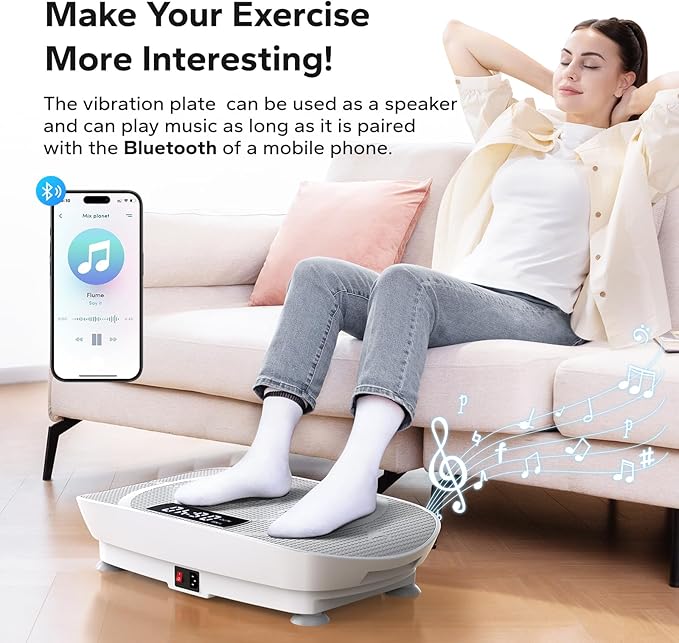 MERACH Vibration Plate Exercise Machine