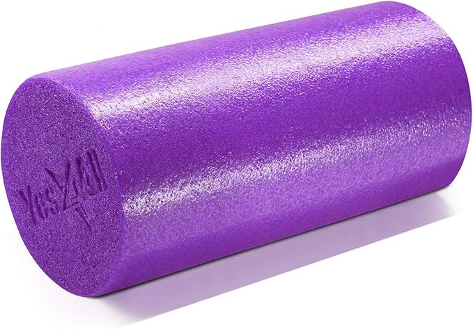 Yes4All Soft-Density Round PE 12/18/ 24/36 inch Foam Rollers for Muscle Massage, Yoga Core Exercise & Physical Therapy