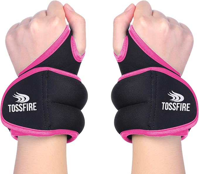 Wrist Weights Set Thumblock Arm Weight for Women and Men, Great for Running Weightlifting Training Gymnastic Aerobic Jogging Cardio Exercises