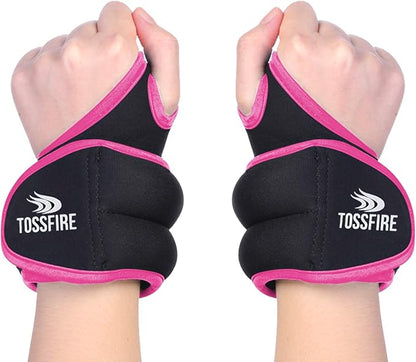 Wrist Weights Set Thumblock Arm Weight for Women and Men, Great for Running Weightlifting Training Gymnastic Aerobic Jogging Cardio Exercises