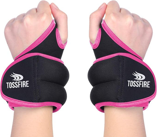 Wrist Weights Set Thumblock Arm Weight for Women and Men, Great for Running Weightlifting Training Gymnastic Aerobic Jogging Cardio Exercises