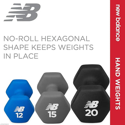 New Balance Dumbbells Hand Weights (Single) - Neoprene