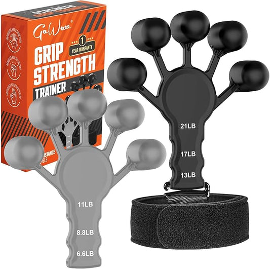 Strong Grip Strength Trainer, Durable Forearm Strengthener, Silicone Hand Grip Strengthener, Finger Strengthener for Grip Strength, Compact Hand Strengthening Devices, Effective Forearm Exerciser