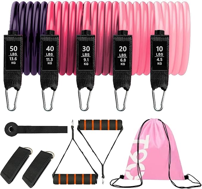 Resistance Bands for Women; Resistance Bands for Working Out with Handles; Stretching Bands for Flexibility; Resistance Rope Door; Workout Bands；Weight Bands；Stretch Bands；Tension Bands