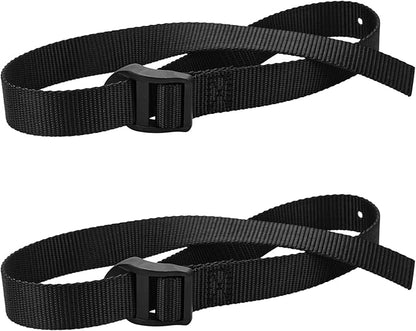 Rowing Machine Foot Straps Compatible with Concept 2 Rower (Models: D & E) Foot Strap Fitness Foot Straps Replacement Parts for Sunny Health Rowing Machine - 2 Pack