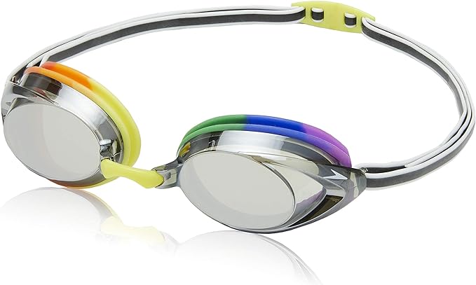 Speedo Unisex-Adult Swim Goggles Mirrored Vanquisher 2.0