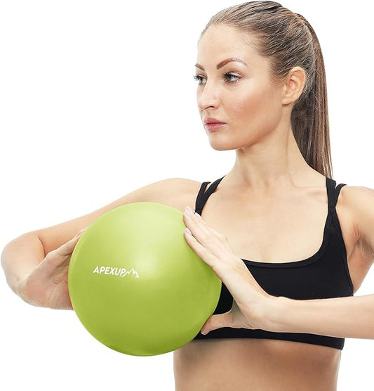 APEXUP Yoga Ball Exercise Ball, Pilates Ball, Anti Slip Stability Ball, Heavy Duty Gym Ball for Fitness, Balance, Core Workout, Physical Therapy