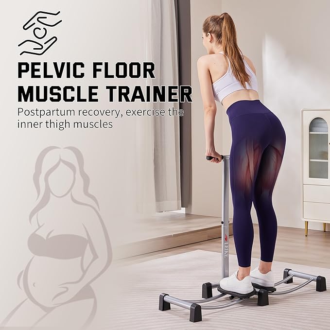 Leikefitness Leg Machine Slim Body Female Pelvic Floor Muscle Fitness Equipment Muscle Repair Strengthening Training for Home Fitness