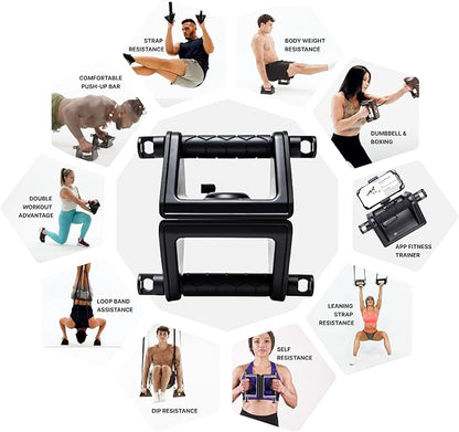 Ultimate Fitness Strength Trainer iOS App & Portable Hand-Held Calisthenic Gym - Olympus Grip by Fitnix