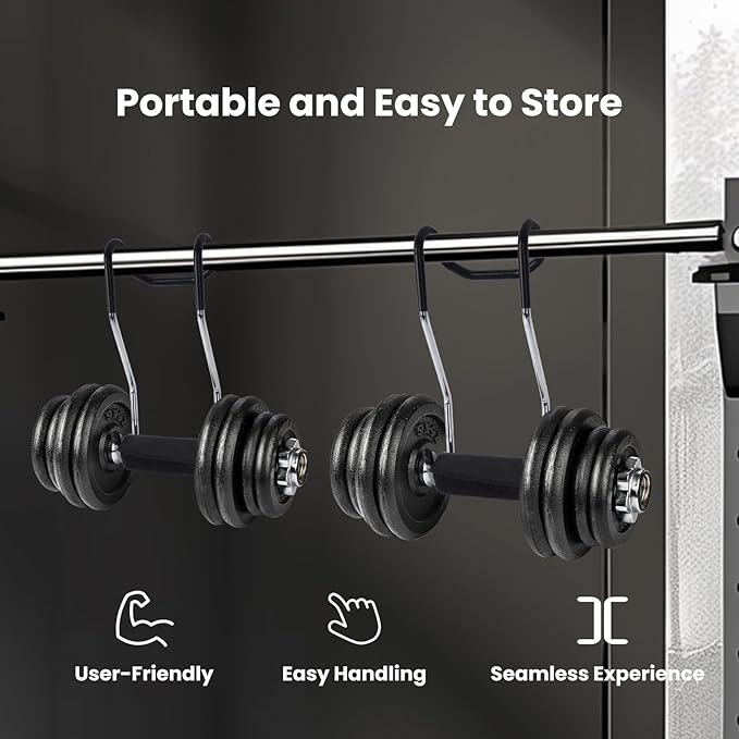 Dumbbell Spotter Hooks : Dumbbell Spotter Hooks Barbell 2.0 dumbbell 2 Dumbbell