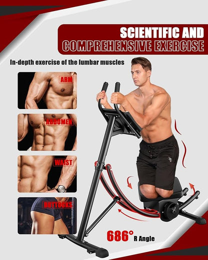 HVO 2024 Ab Machine for Stomach Workout Abdominal