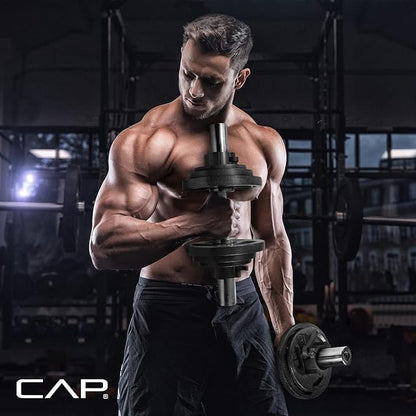 CAP Barbell Olympic Dumbbell Handles | Multiple options