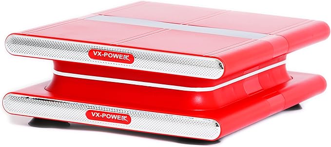 VX-Power Butterfly Legs - Vertical Vibration Plate - Home Vibration Platform for Improved Circulation & Wellness - Leg Training Equipment and Exerciser