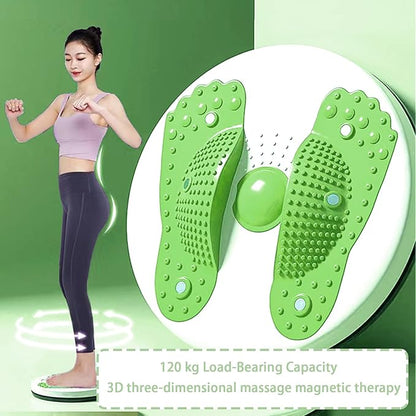 Twister Board for Exercise Waist Twisting Disc Ankle Body Aerobic Exercise Waist Twisting Machine Exercise Twist Board With Foot Massage