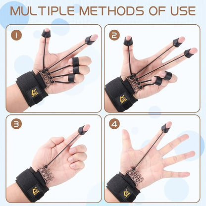 Finger Strengthener Stroke Recovery Physical Therapy Equipment Stretcher Hand Strengthener Hand Workout Extension Exerciser Hand Grip Trainer