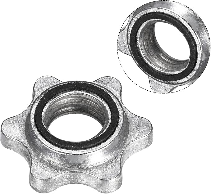 uxcell Dumbbell Hex Nut 4Pcs M28 M28 Anti-Slip