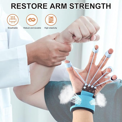 Finger Strengthener Stroke Recovery Physical Therapy Equipment Stretcher Hand Strengthener Hand Workout Extension Exerciser Hand Grip Trainer