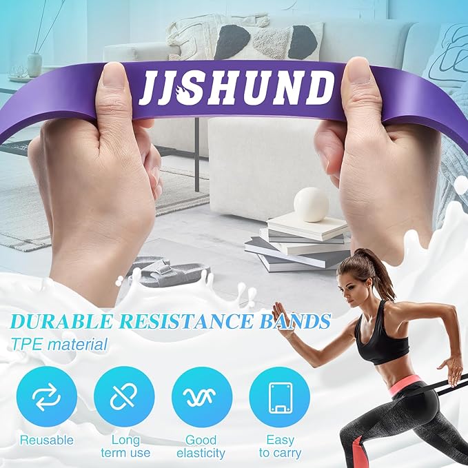 Resistance Bands, Pull Up Assistance Bands Pull Up Bands Exercise Bands for Men Women, Workout Bands for Working Out, Muscle Strength Training, Body Stretching