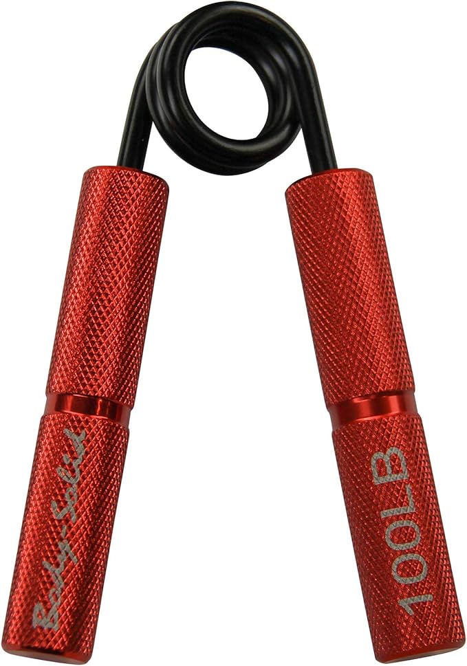 Body-Solid Billet Aluminum Grip Strength Trainer - Aloy Steel Coil Springs Hand Gripper for Strength Training - Enhance Your Grip Strength and Hand Grip