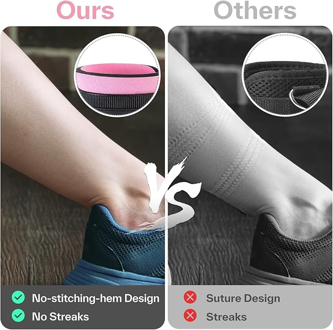 Sportneer Ankle Strap for Cable Machine: Adjustable Ankle Straps (Pair) for Leg Extensions, Booty Hip Abductors, Kickbacks, Glute Workouts in Home and Gym