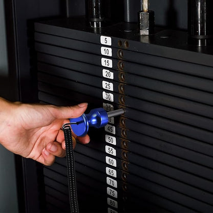 uxcell Weight Stack Pin with Pull Rope Magnetic Strength Training Equipment