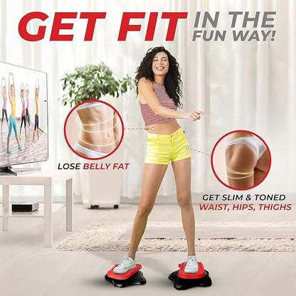 Yes4All Premium Surf Balance Board Trainer with Adjustable Stoppers for Improve Balance, Build Strength & Surf Trainer