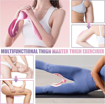 Thigh Master Thigh Exerciser for Women, Enhanced Resistance Hip and Pelvis Trainer, Inner Thigh Exercise Equipment Kegel Exercise Products for Women Home Gym