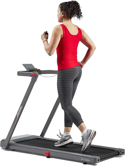 SUNNY HEALTH & FITNESS Dual Walking Running Treadmill with Advanced Brushless Tech & Exclusive SunnyFit App Enhanced Bluetooth Connectivity