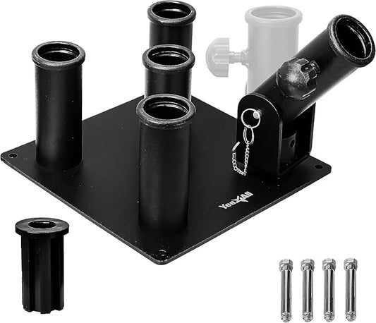 Yes4All T Bar Row Platform, Landmine Attachment for Barbell fits 1” Standard Bar & 2” Olympic Bar, Landmine Handle T Row