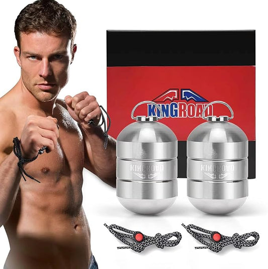 Boxing Cardio Hand Weights Sets for Women and Men,Ultra-Dense Metal Hand Weights Cylindrical-Shape with Adjustable Rope for Shadowboxing, Kickboxing, Walking, Yoga Trainer Boxing Workout Equipment