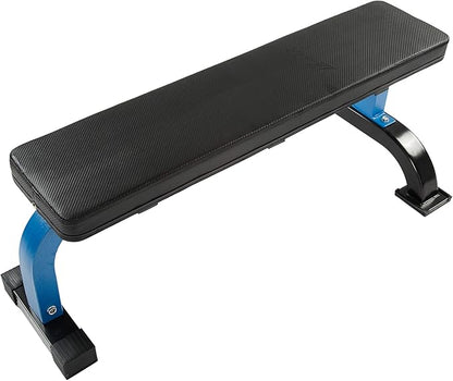 Flat Weight Utility Bench Heavy Duty for Multi-Purpose Weight Training and AB Exercises-1,000 lbs Capacity