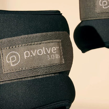 PVOLVE Ankle Weights- Home Gym Fitness Equipment to Sculpt and Tone Your Body, Legs and Core