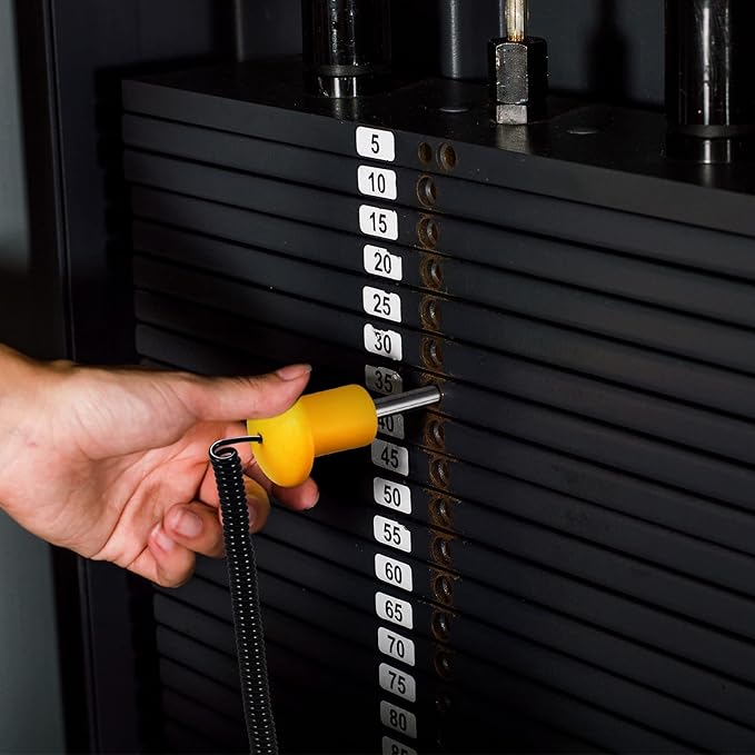 uxcell Weight Stack Pin with Pull Rope Magnetic Strength Training