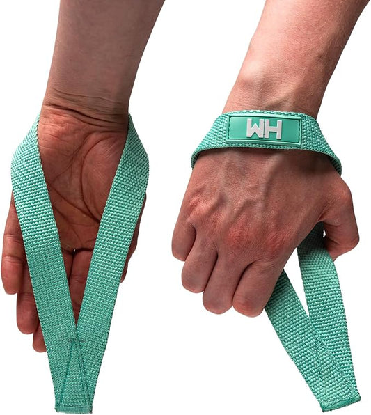 lifting Wrist Straps - Hand Wraps for Olympic Lifting, Snatch, Pulls, and Deadlift straps. Weight lifting wrist wraps, gym accessories for women and men, Straps for weight lifting.