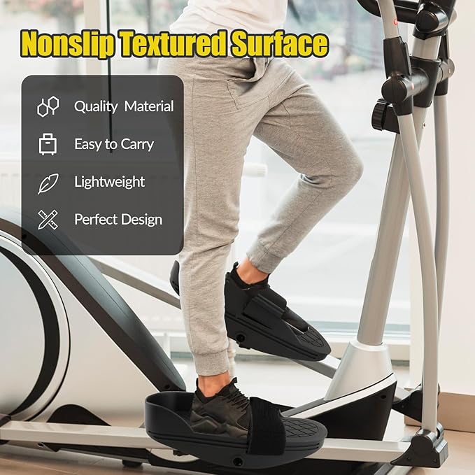 Multifunction Rowing Machine Pedals Supplies Replacement Parts Easy to Install Non Slip Leg Training Lightweight for Workout Gym Sports